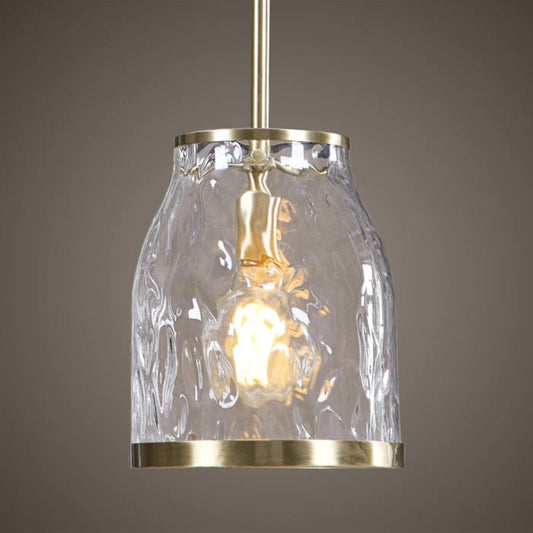 Uttermost Crossley 1 Light Glass Mini Pendant 22187 - 22187