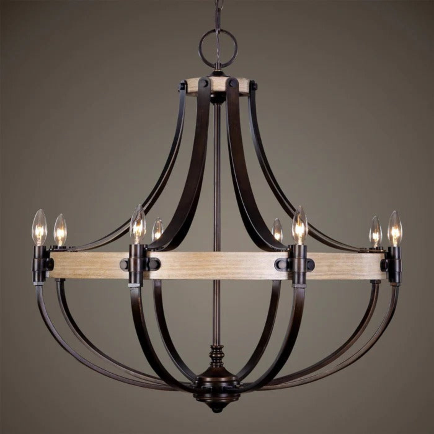 Uttermost Dubois 8 Light Chandelier 21329 -  21329