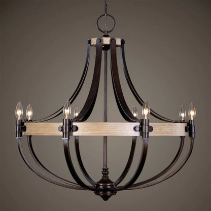 Uttermost Dubois 8 Light Chandelier 21329 -  21329