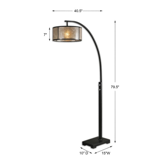 Uttermost Cairano Drum Shade Floor Lamp 28597-1 - 28597-1