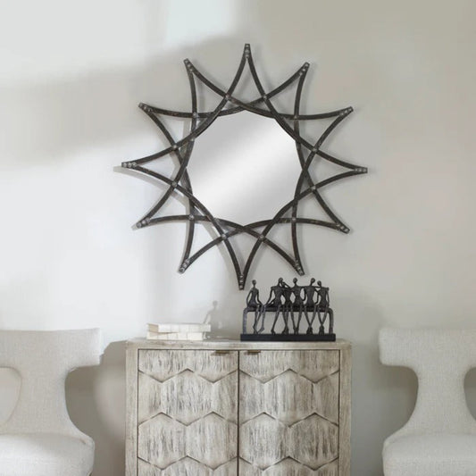 Uttermost Solaris Iron Star Mirror 09766 - 09766