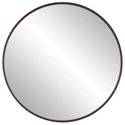 Uttermost Eden Mahogany Round Mirror 09869 - 09869