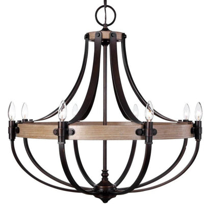 Uttermost Dubois 8 Light Chandelier 21329 -  21329