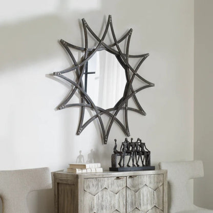 Uttermost Solaris Iron Star Mirror 09766 - 09766