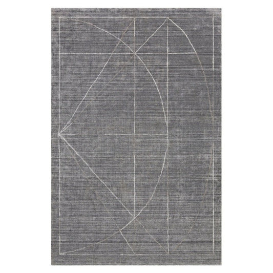 Uttermost Costilla Modern Gray 6 X 9 Rug 70034-6 - 70034-6