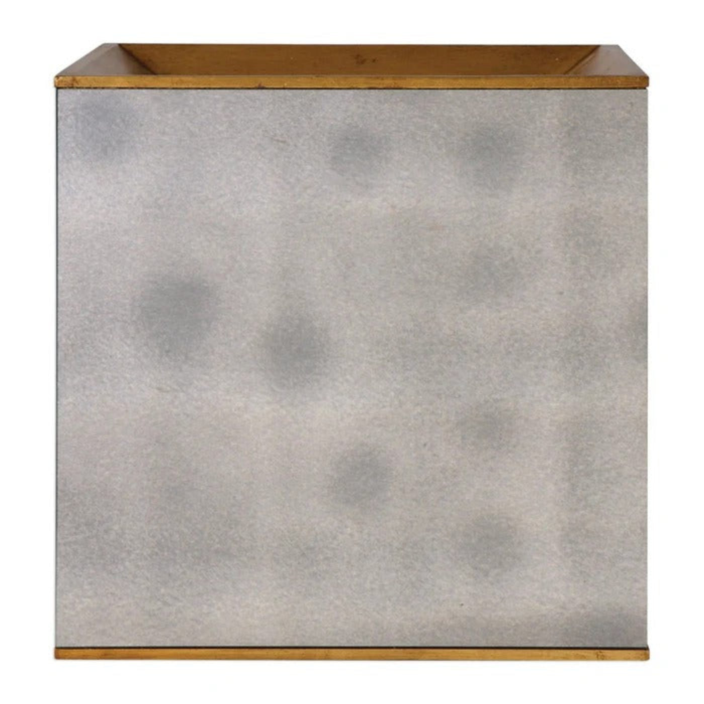 Uttermost Flair Gold Cube Table 24763 - 24763