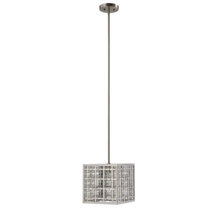 Uttermost Pendleton 1 Light Nickel Pendant 21569 - 21569