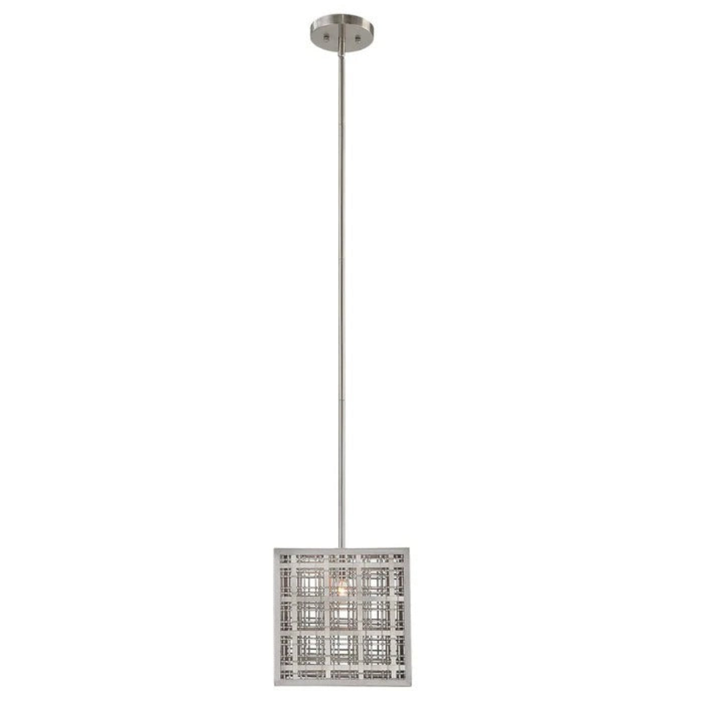 Uttermost Pendleton 1 Light Nickel Pendant 21569 - 21569