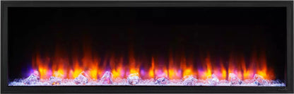 SimpliFire 55" Scion Clean Face Linear Electric Fireplace - SF-SC55-BK