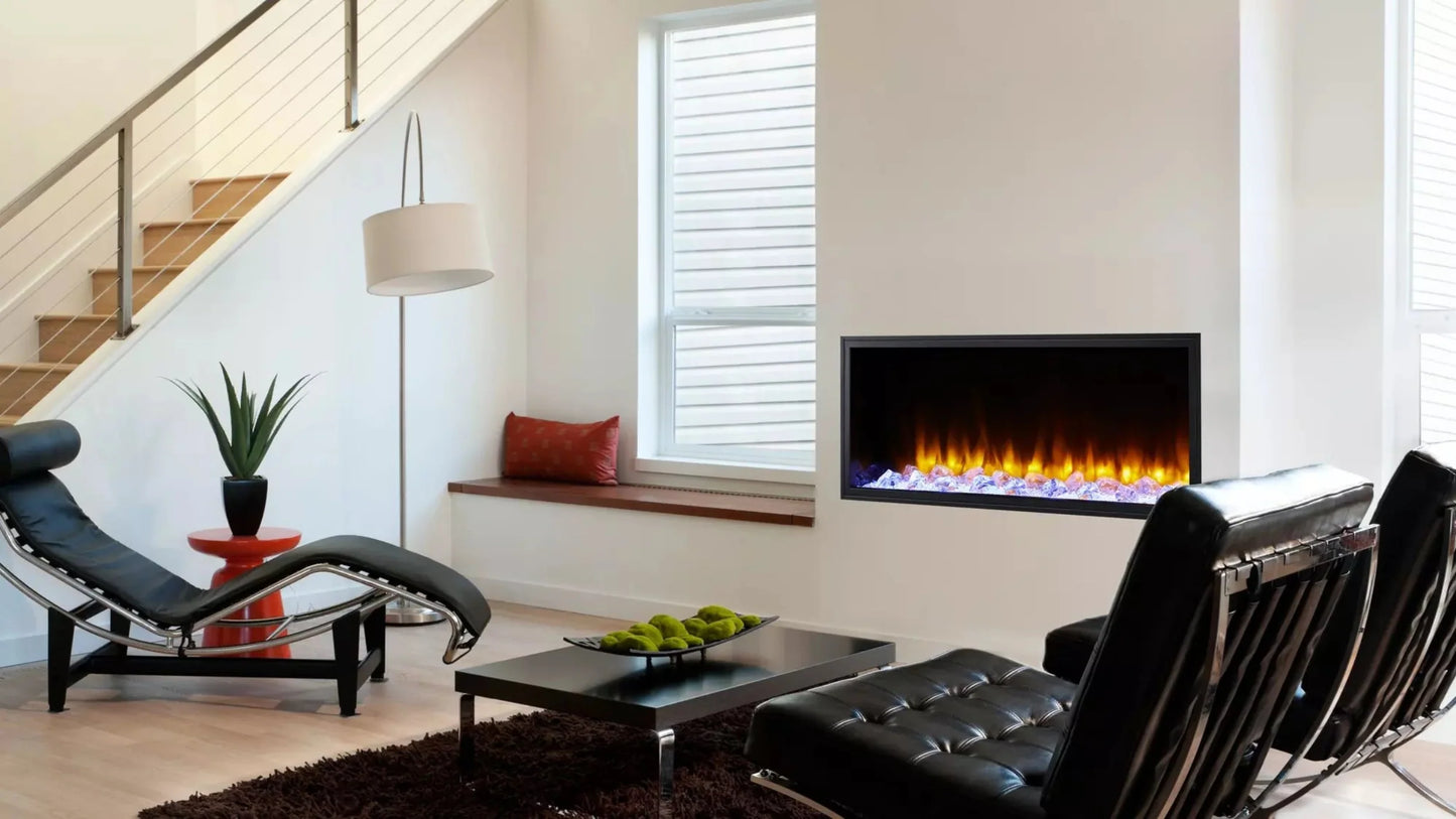 SimpliFire 55" Scion Clean Face Linear Electric Fireplace - SF-SC55-BK