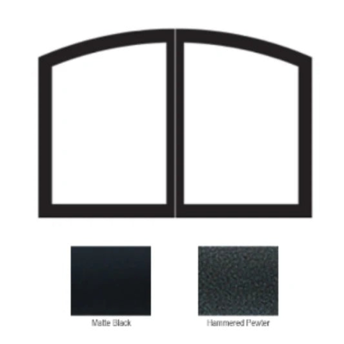 Empire Door Options for Empire Vail Premium 32" - VFR32SCBL