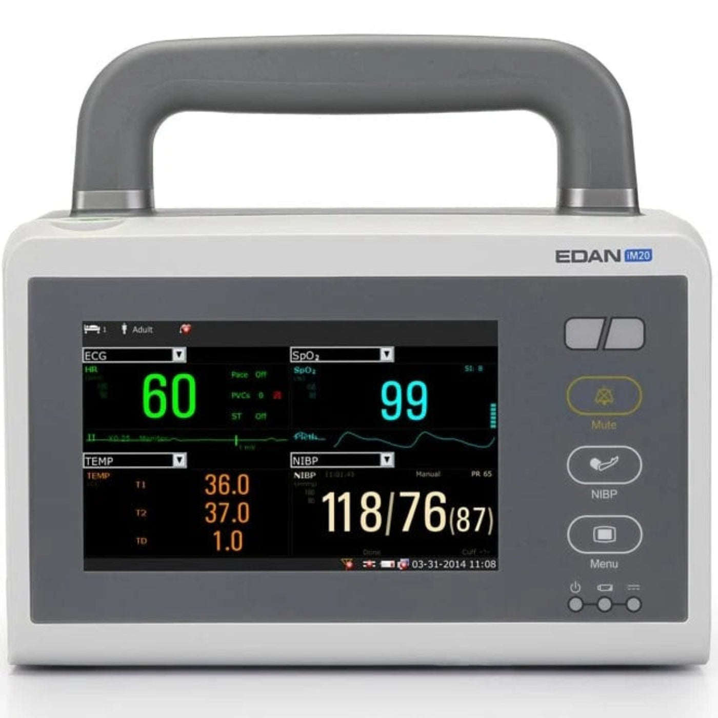Edan iM20 Transport Patient Monitor -  EDN-iM20