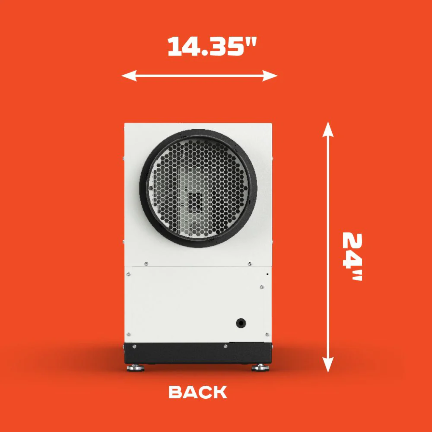 Santa Fe Ultra V155 Ventilating Dehumidifier - ul3688