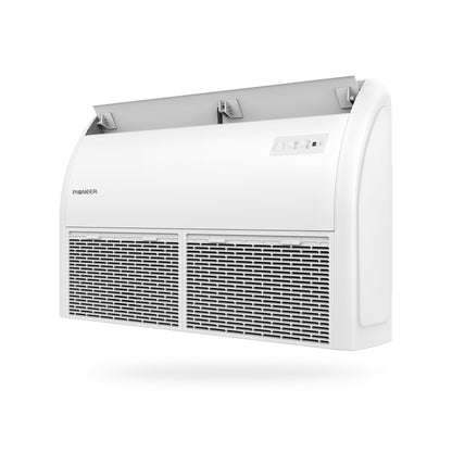 Pioneer Quantum Ultra 18,000 BTU 20.5 SEER2 230V Floor/Ceiling/Low-Wall Ductless Mini-Split Air Conditioner Inverter Heat Pump Full Set - UYT018GLSI24RL-