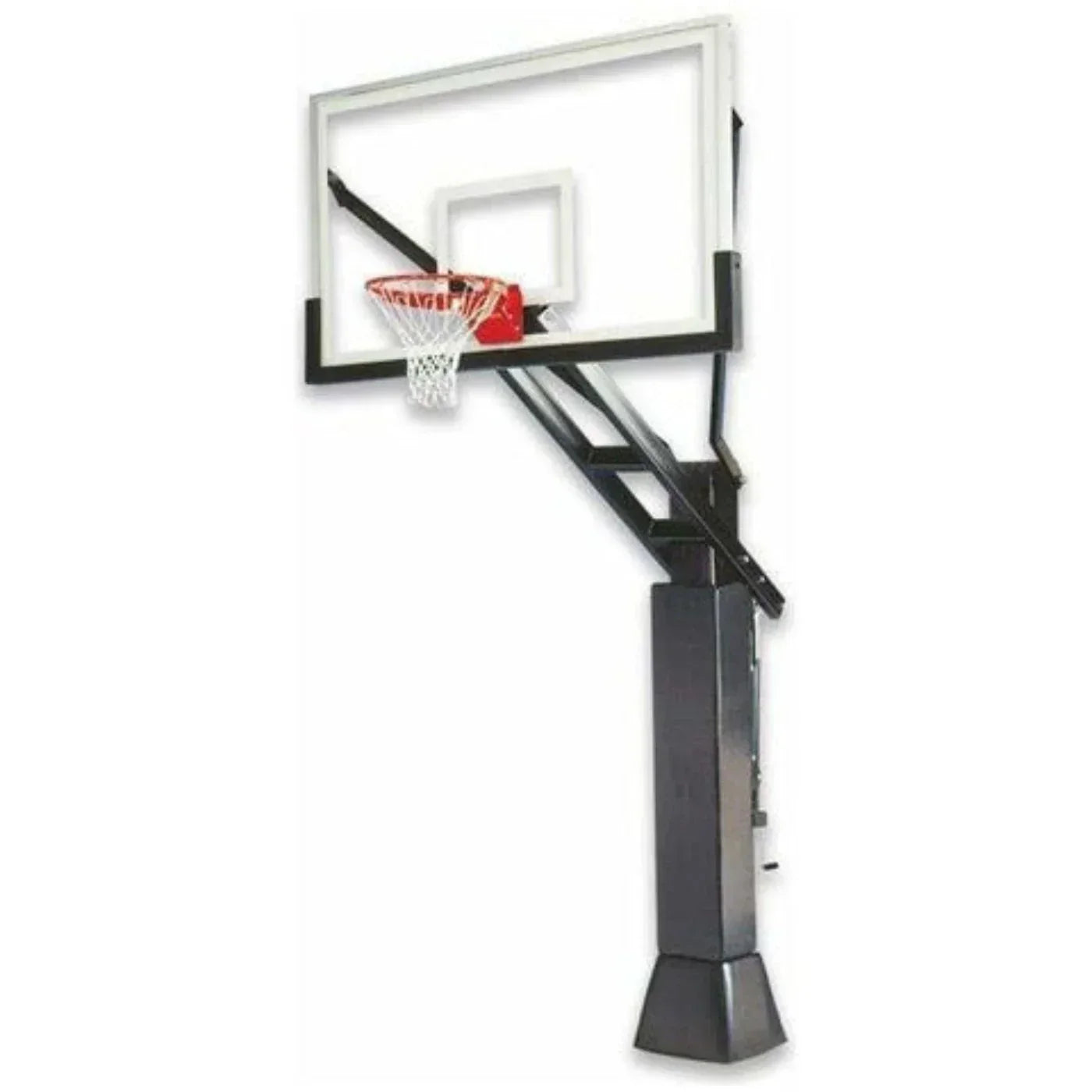 Ironclad FullCourt 42x72 Adjustable In-Ground Basketball Hoop - FCH885–XXL