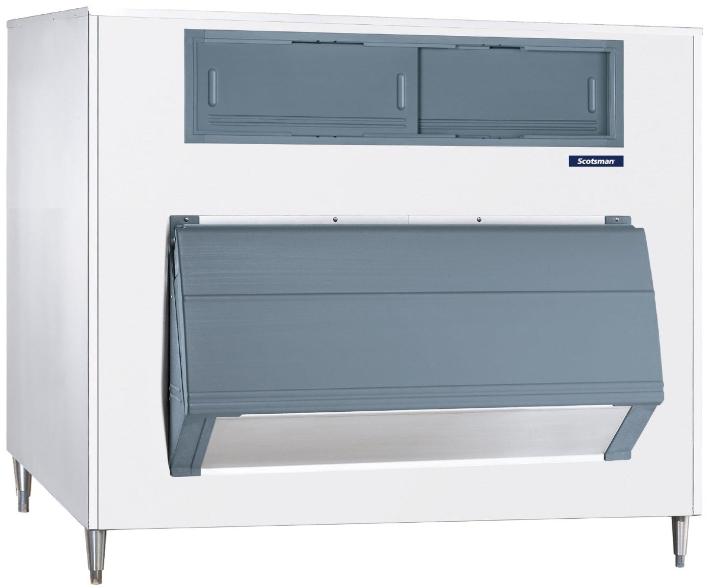 Scotsman Ice Storage Bin, 60" Width, Stainless Steel Exterior - 1320 lb. Storage - BL1360S