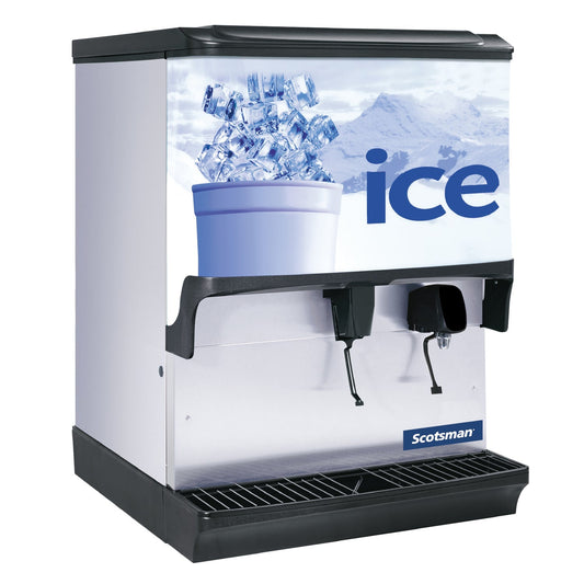 Scotsman IOD250-1 Ice Dispenser With Water Filler, 30" Width - 250 lb. Storage - IOD250WF-1