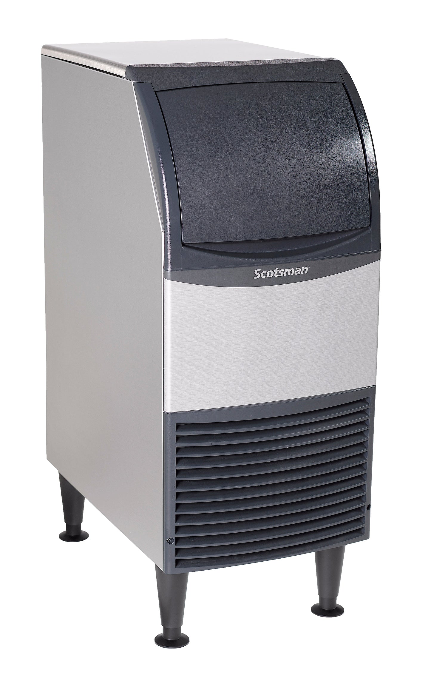 Scotsman Undercounter 15" Width, Air Cooled, Medium Cube Ice Machine - Up to 80 lb. Production, 36 lb. Storage - CU0715MA-1