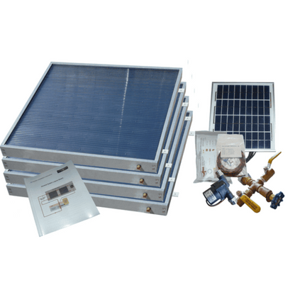 Heliatos Standard Solar Water Heater Kit - Backyard Provider