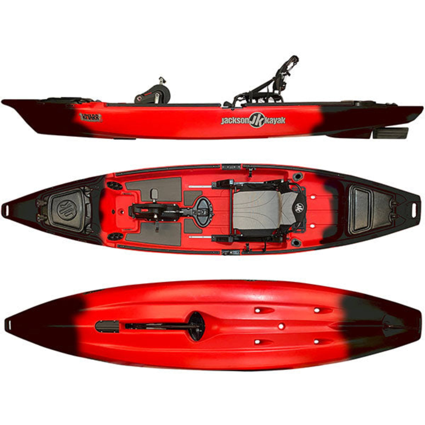Torqeedo Jackson Knarr FD Fishing Kayak - KNRFD121STORM_25