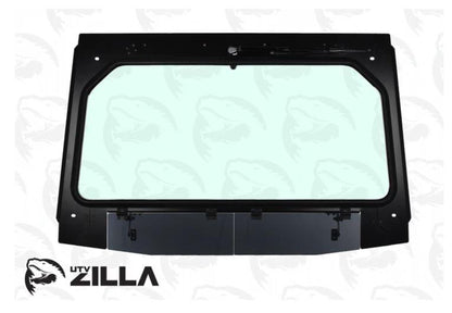 UTVZILLA Kawasaki KRX 1000 Full Glass Windshield (2020+) - ZL-KRX-WS-GLS-BLK-Y
