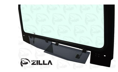 UTVZILLA Kawasaki KRX 1000 Full Glass Windshield (2020+) - ZL-KRX-WS-GLS-BLK-Y