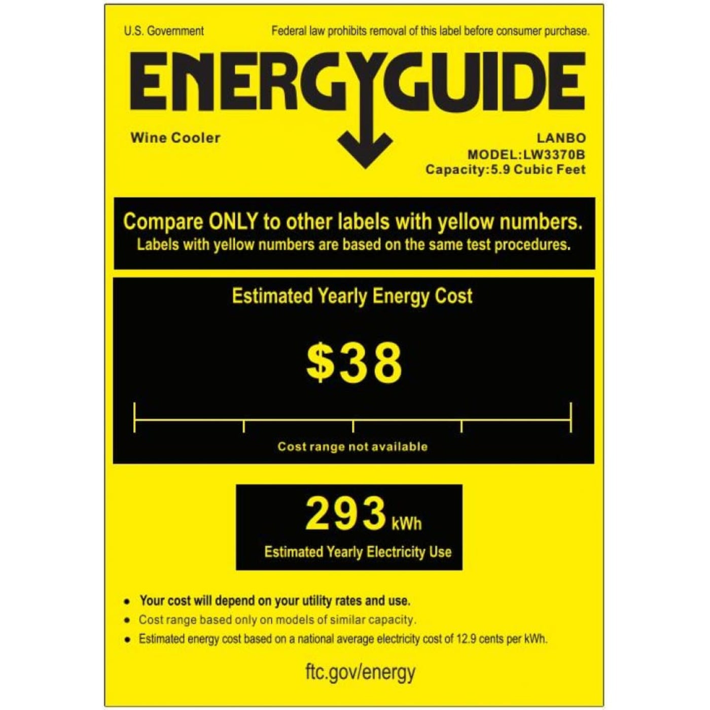 Lanbo 30" Dual Zone Wine and Beverage Coolers - LW3370B