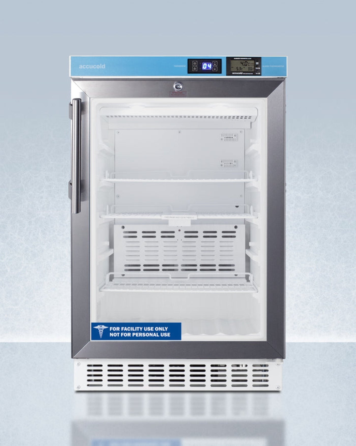 Accucold - 20" Wide Built-In Pharmacy All-Refrigerator, ADA Compliant - ACR46GLCAL