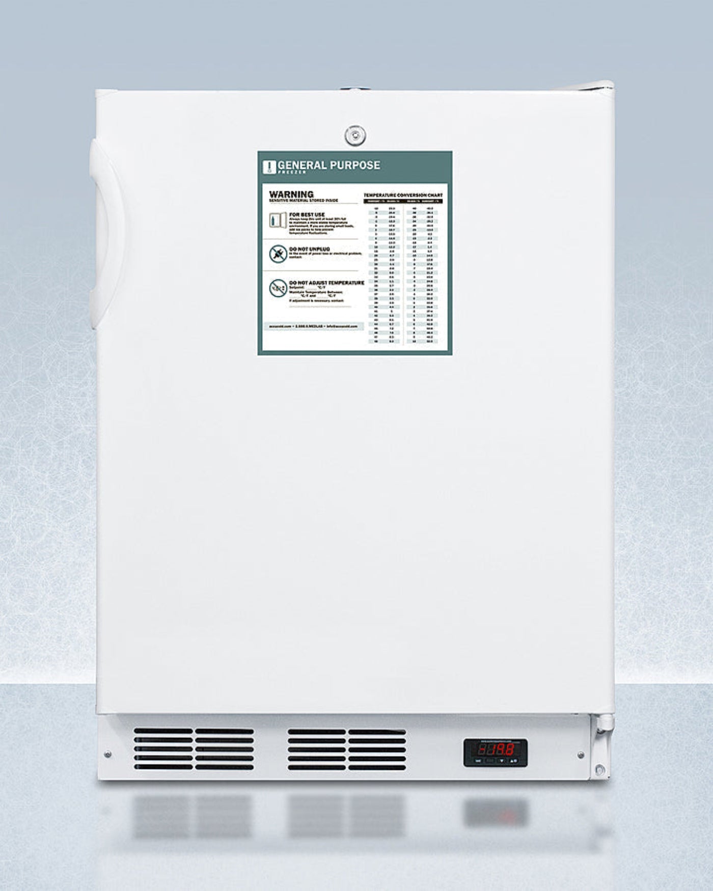 Accucold - 24" Wide Built-In All-Freezer, ADA Compliant - VT65MLBIADAGP