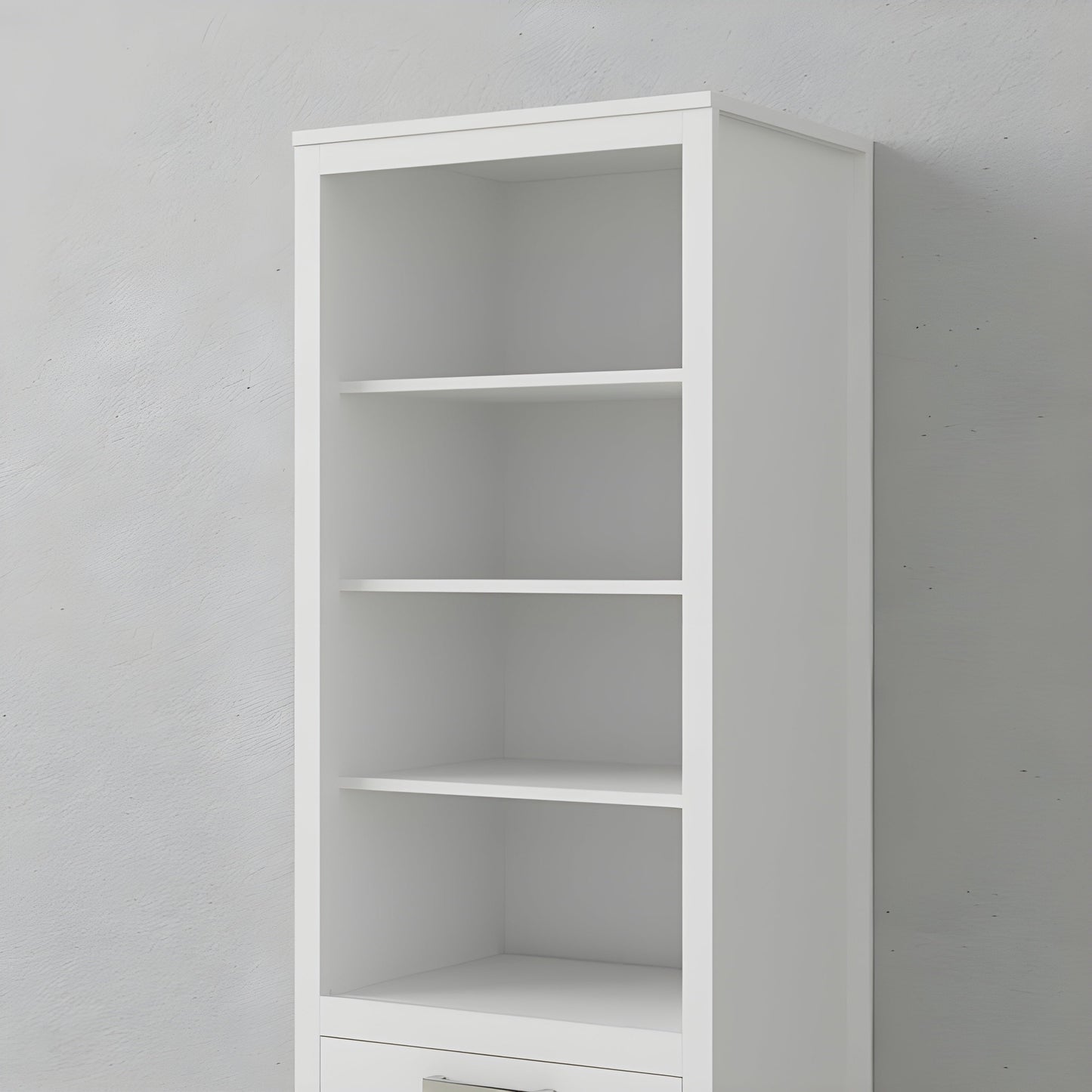 Leto Muro Coventry Storage Side Tower in White ASTR