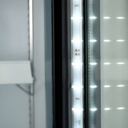 Maxx Cold V-Series Single Glass Door Merchandiser Refrigerator, in Black - MVMR23B