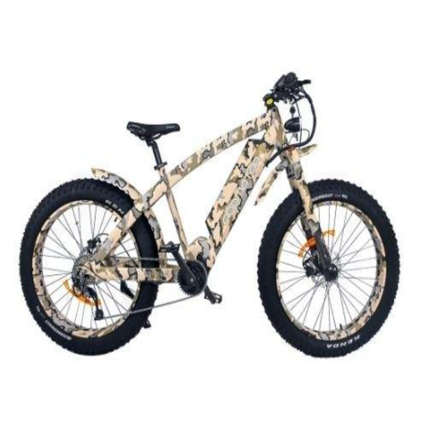 AddMotor 1000W MOTAN M-5600 Wildtan Mid-Drive Hunting Electric Bike - EB-MOTAN-M-5600-BLK