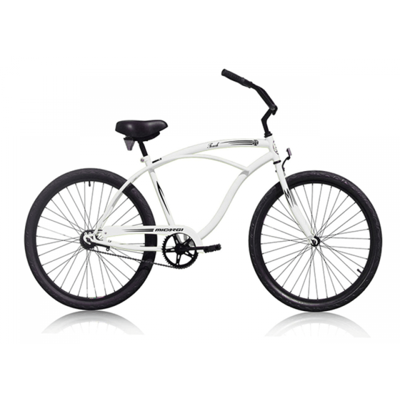 Tracer 26 Inch Men's Ace Beach Cruiser + BBR Tuning 2-Stroke Engine - STK-BEK80-S + MB-TOUCH-M-MBK