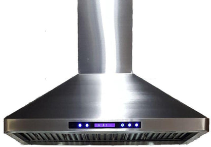VERONA VEHOOD36CH 36" in Stainless Steel Chimney Range Hood in Stainless Steel - VEHOOD36CH