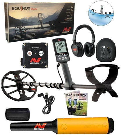 Minelab Excalibur II Metal Detector with Extra FREE Gear - 3303-0124-bundle