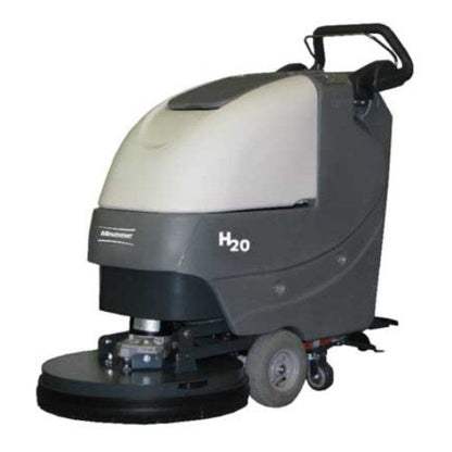 Minuteman H20 Automatic Floor Scrubber for Hospitals w/ Antimicrobial Tank & Pad Driver - 12 Gallons - MIN-H20BDQP