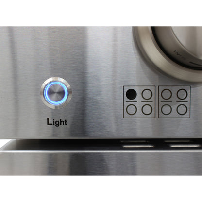 Vinotemp 48" Double Oven Gas Range, in Stainless Steel - BR-48SSGG