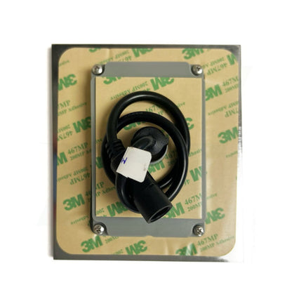 Mr. Steam iTempo In-Shower Electronic Control with Steamhead - White / Chrome - MSITEMPOSQ-WH