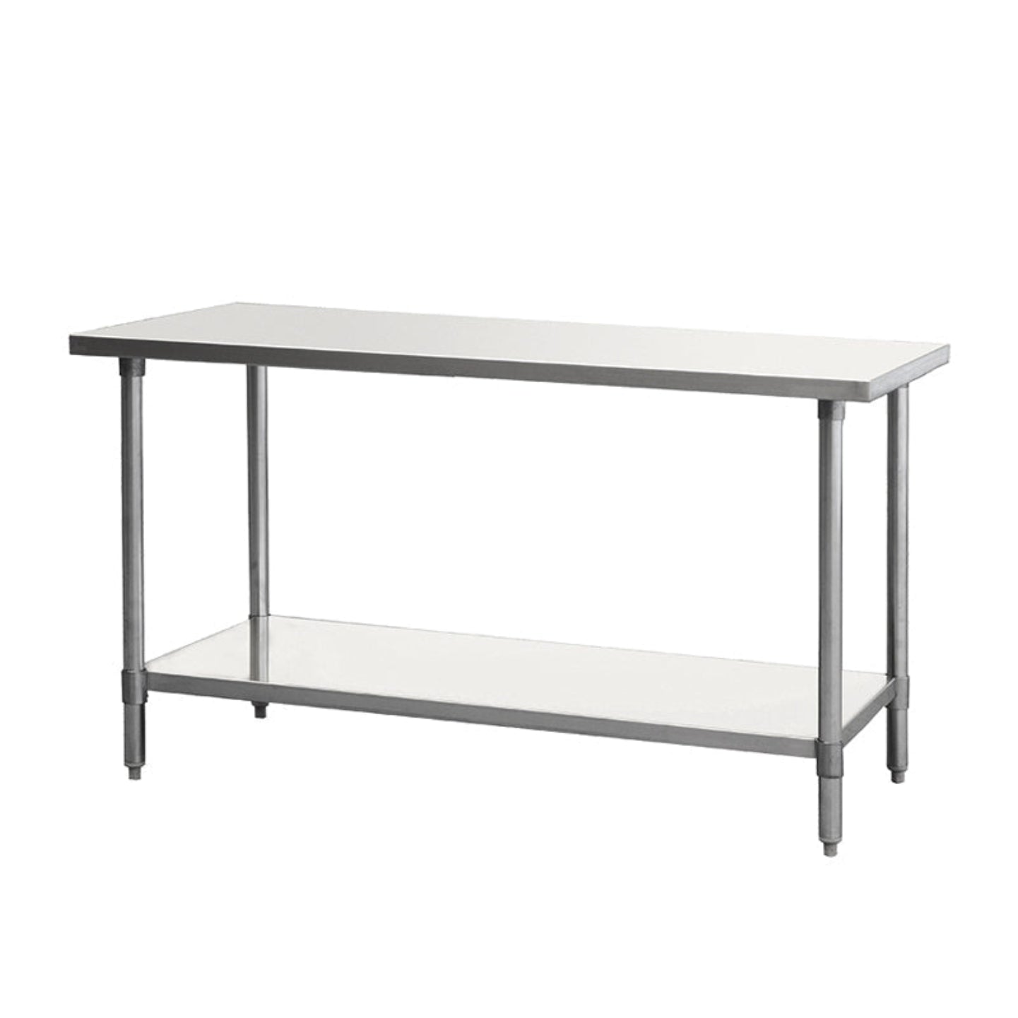 Chef AAA - TL3723, Commercial 72" Work Table 72" x 30" x 34" Stainless Steel - SSTW-3072