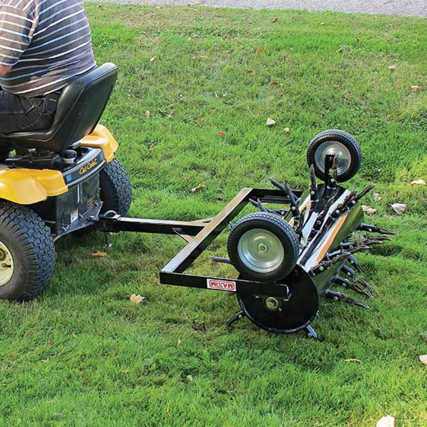 Maxim 36" Tow Behind Plug Aerator  - MSP36.MAX