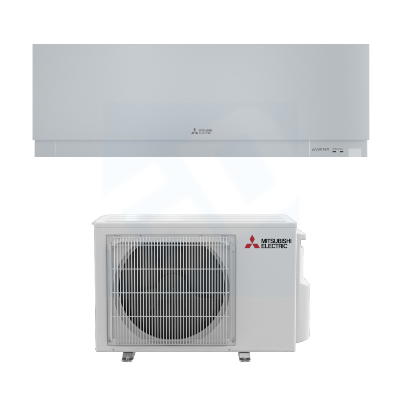 Mitsubishi MSZ-EX15NLS & SUZ-AA15NL 15,000 BTU 20.9 SEER2 Wall Mounted Heat Pump System - R454B - MSZEX15NLS/SUZAA15NL