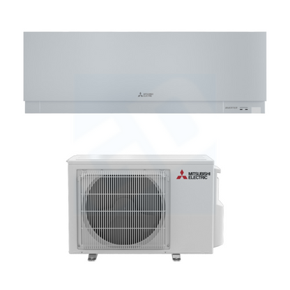 Mitsubishi MSZ-EX15NLS & SUZ-AA15NL 15,000 BTU 20.9 SEER2 Wall Mounted Heat Pump System - R454B - MSZEX15NLS/SUZAA15NL