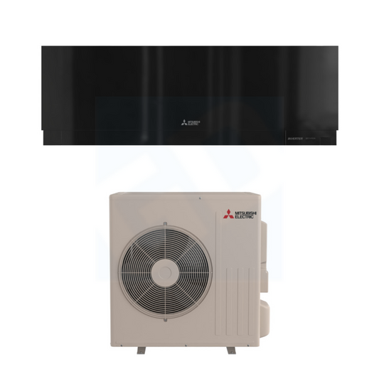 Mitsubishi MSZ-EX18NLB & SUZ-AA18NL 18,000 BTU 17.5 SEER2 Wall Mounted Heat Pump System - R454B - MSZEX18NLB/SUZAA18NL