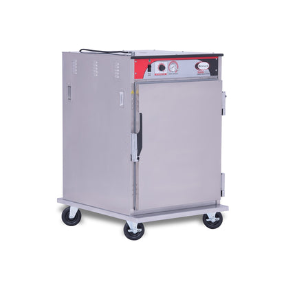 BevLes - HTSS44P81-PT, BevLes Temper Select - Pass Thru 1/2 Size Heated Holding Cabinet, Narrow Width, 115V, in Silver - HTSS44P81-PT