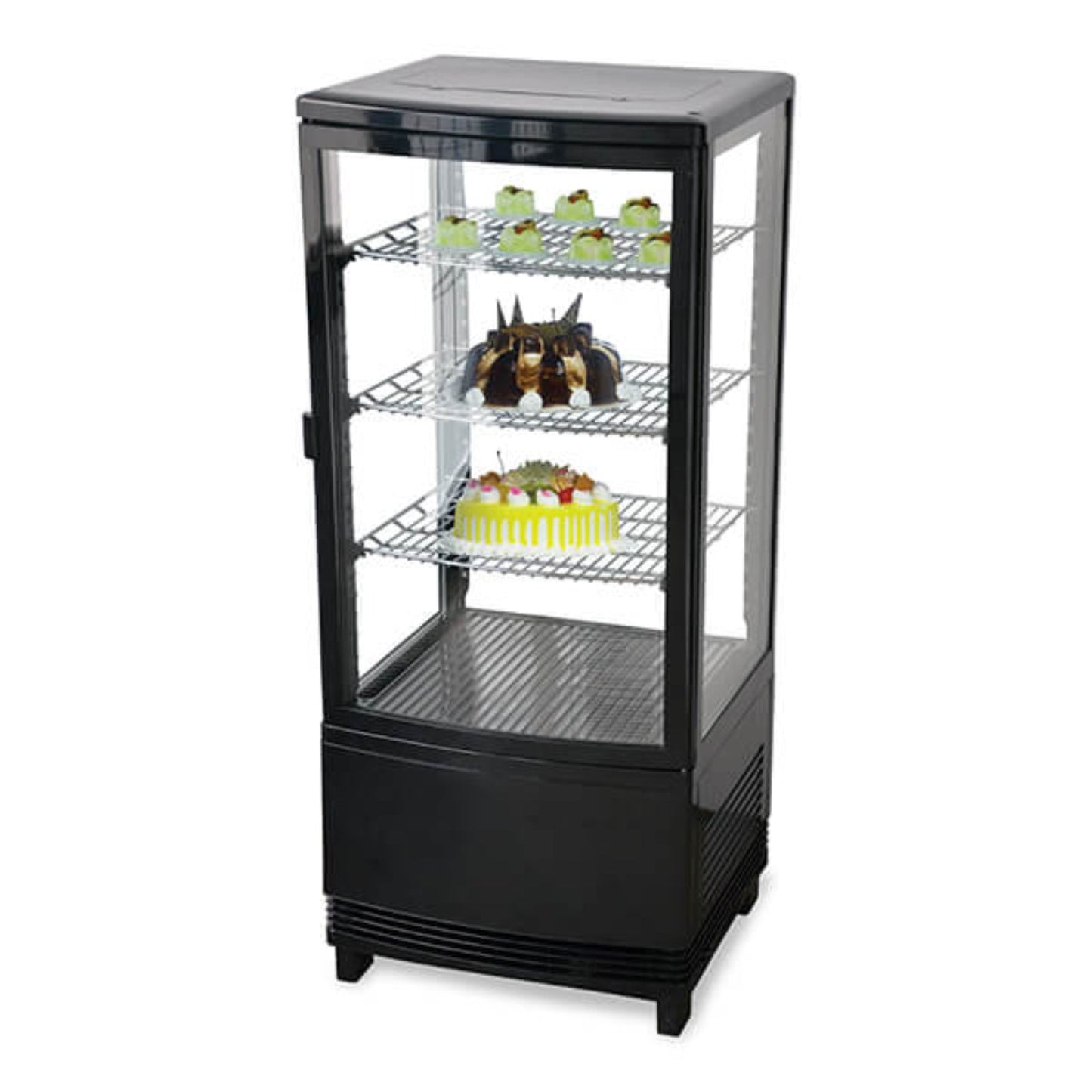 Omcan 16" Countertop Refrigerated Display Case - 2.8 Cu. Ft. - 25826