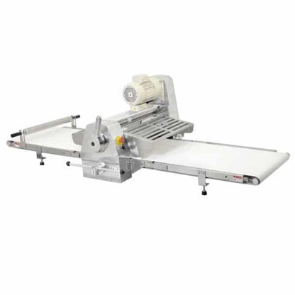 Omcan Countertop Reversible Dough Sheeter 108" Conveyor Lenght 0.5HP - 42154