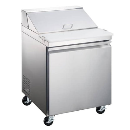 Omcan 27.5" 1 Door Sandwich Refrigerated Prep Table - 5.7 Cu Ft - Omcan-50045