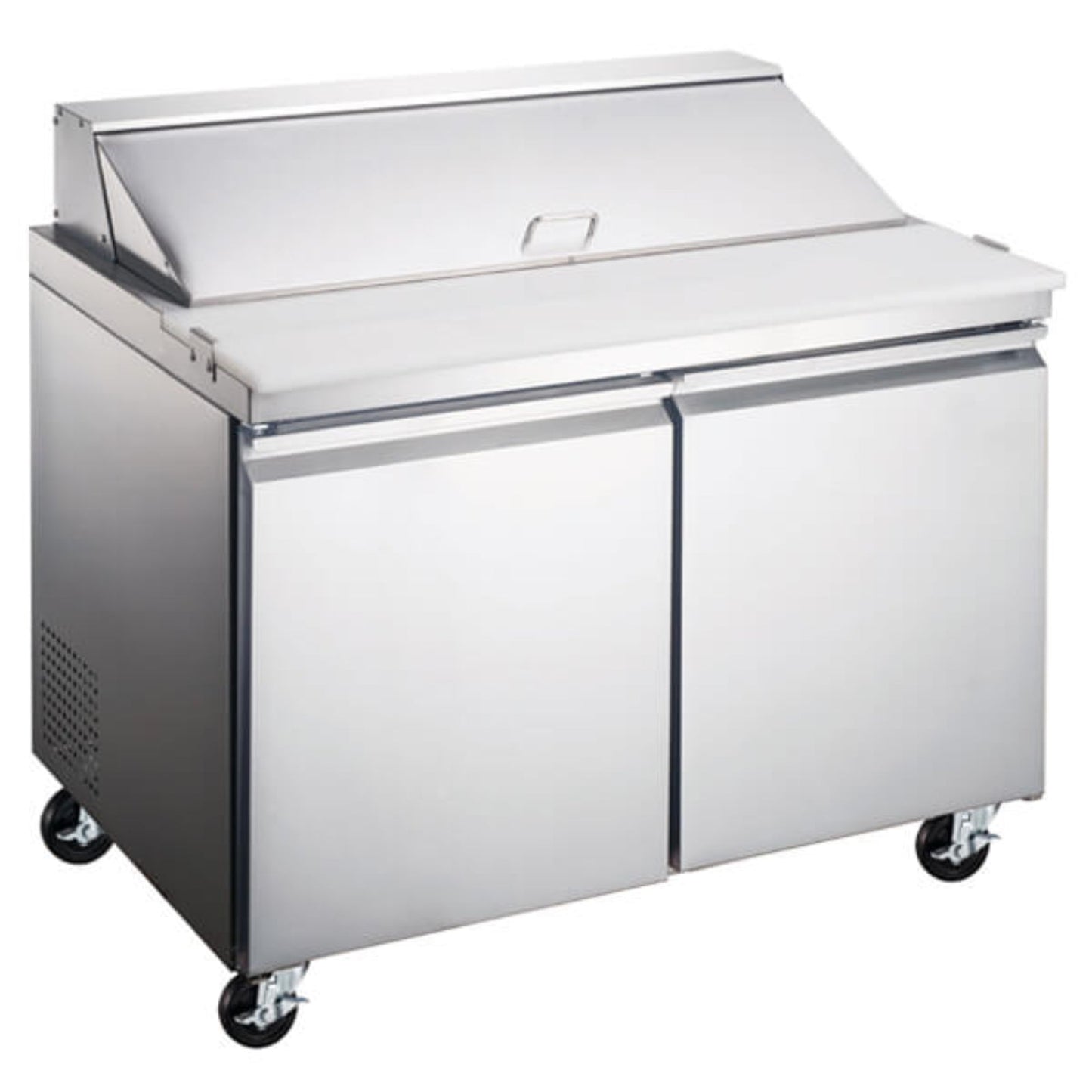 Omcan 47" 2 Door Refrigerated Sandwich Prep Table - 9.5 Cu Ft - Omcan-50046