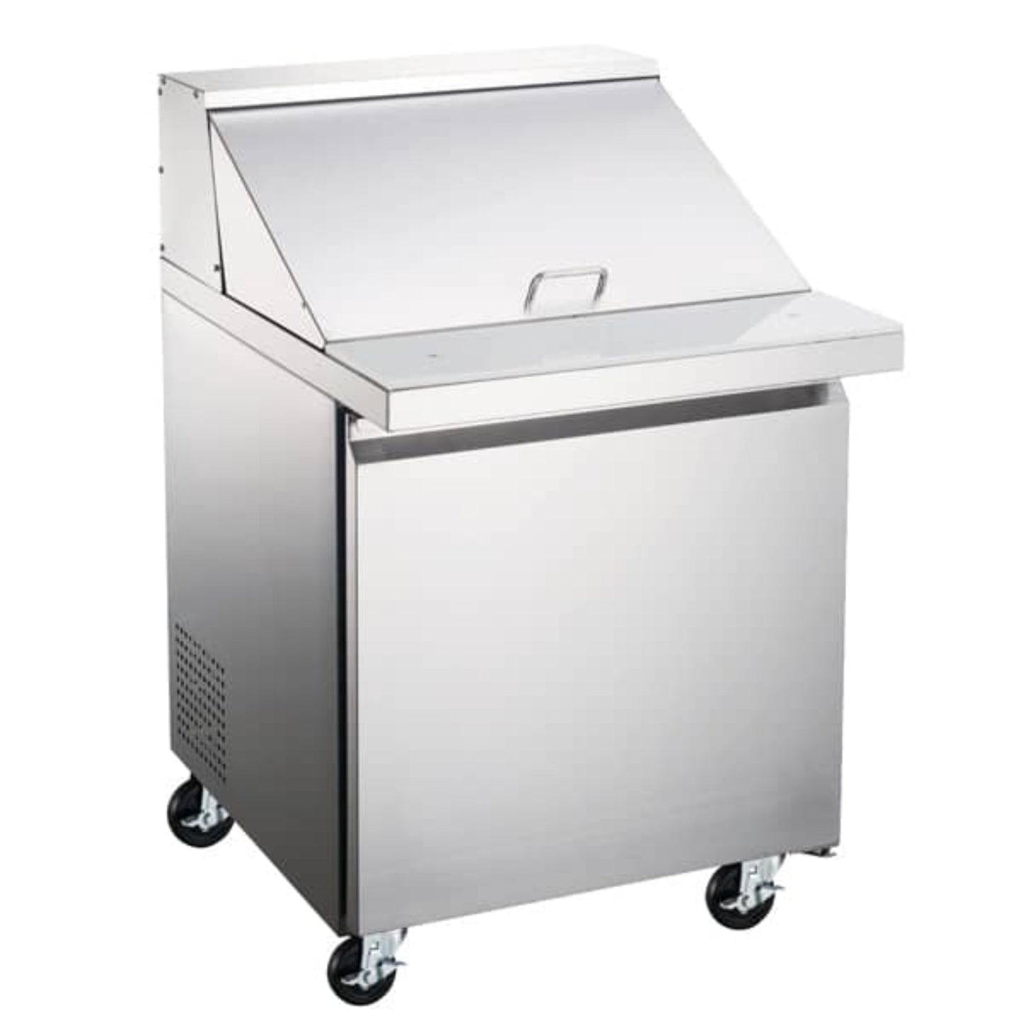 Omcan 27.5" 1 Door Mega Top Sandwich Refrigerated Prep Table - 5.7 Cu Ft - Omcan-50049
