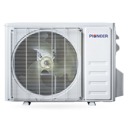Pioneer Quantum Hyperformance 9,000 BTU 25 SEER2 230V High-Wall Ductless Energy-Star Mini-Split Air Conditioner Inverter Hyper Heat Pump Full Set - WYT009GLSI25RH